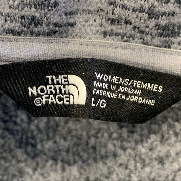 The North Face Indi Full Zip Fleece Jacket in Gray Size Large - Picture 6 of 10